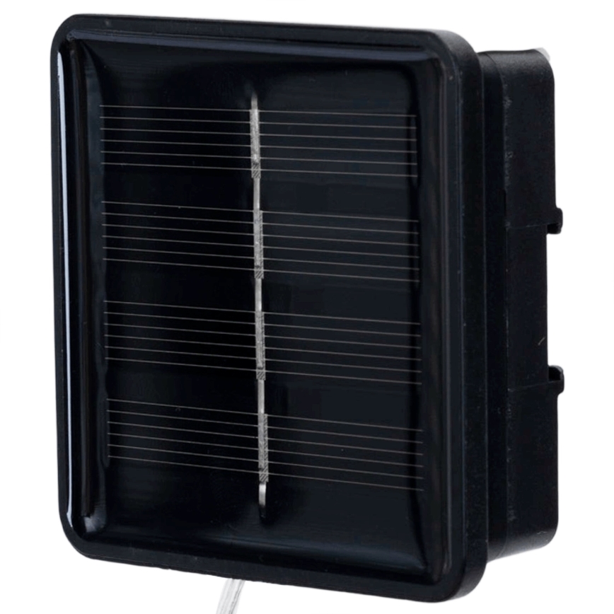 Aigostar - Ghirlandă solară de Crăciun cu 200 LED, 8 funcții, 22 m, IP65, multicoloră, 800 mAh