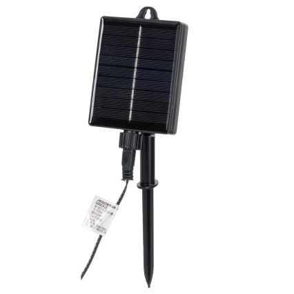 Aigostar - Ghirlandă solară de Crăciun cu 500 LED-uri, 8 funcții, 52 m, IP65, alb cald, 1200 mAh
