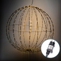 Aigostar - Glob LED de Crăciun pentru exterior, 3,6W/230V, Ø30 cm, IP44, alb cald