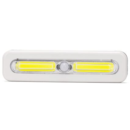 Aigostar - Iluminare LED pentru dulap cu senzor de mișcare LED/3xAAA 6500K alb