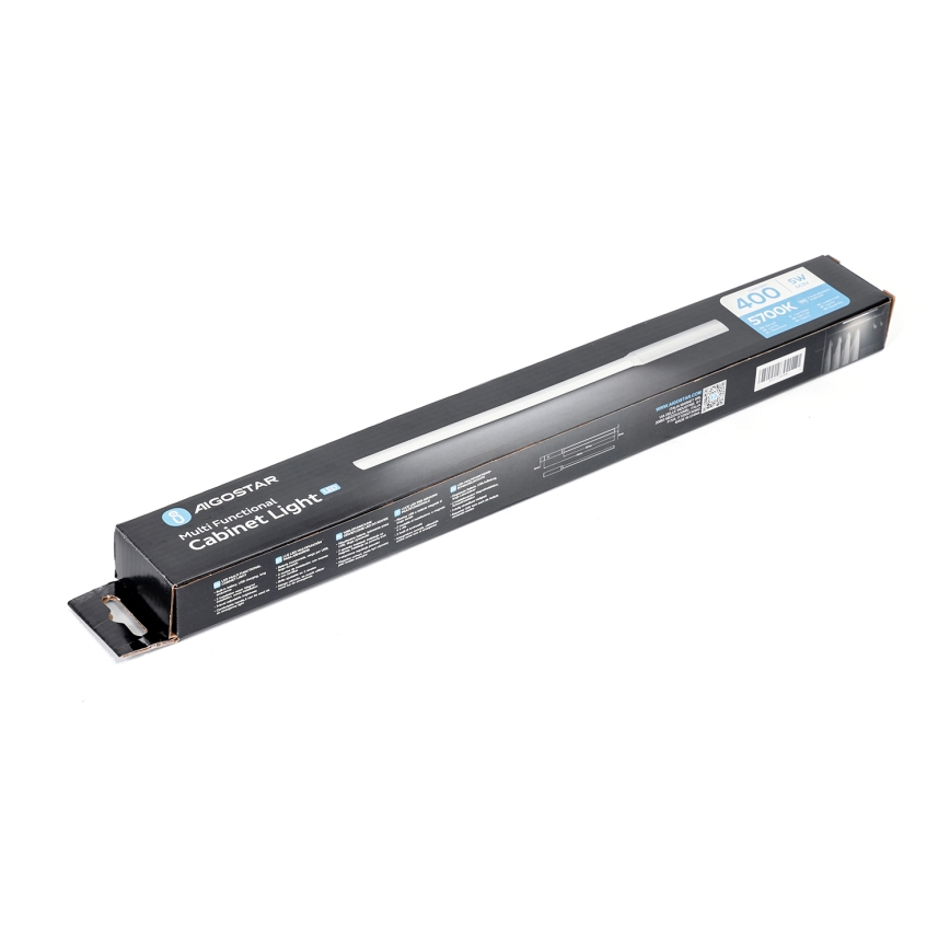 Aigostar - Iluminare LED pentru dulap cu senzor de mișcare LED/5W/5V 5700K alb