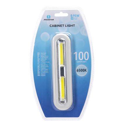 Aigostar - Iluminare LED pentru dulap LED/3xAAA 6500K alb