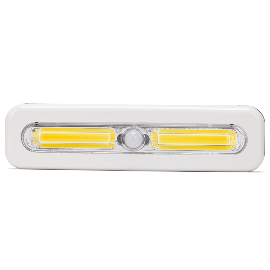 Aigostar - Iluminare pentru dulap cu senzor de mișcare LED/3xAAA 3000K albă