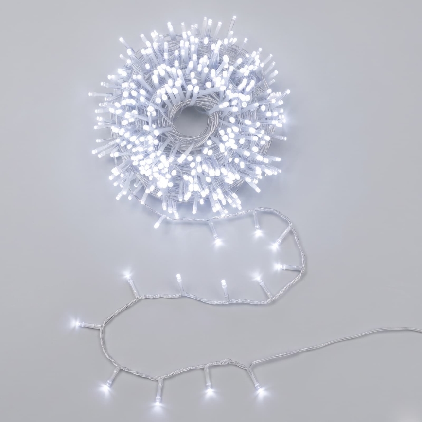 Aigostar - Instalație LED de exterior pentru Crăciun 400xLED/8 funcții 23m IP44 alb rece
