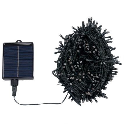 Aigostar - Ghirlandă LED solară de Crăciun 500xLED/8 funcții 52 m IP65 multicoloră 1200 mAh