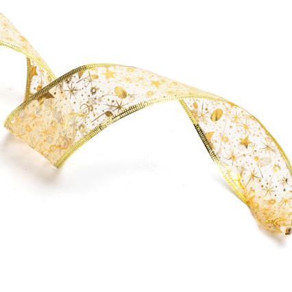 Aigostar - Instalație luminoasă LED 5 m, 50 LED-uri, alimentare 3x AA, alb cald, auriu