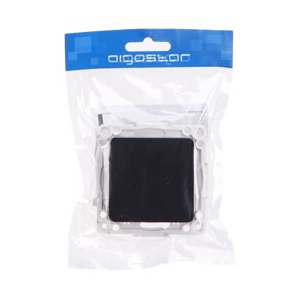 Aigostar - Întrerupător simplu fără ramă č. 6 negru