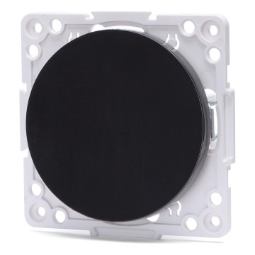 Aigostar - Întrerupător simplu fără ramă, nr. 1, negru