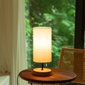 Aigostar - Lampă de birou cu port USB 1xE27/40W/230V negru/crem
