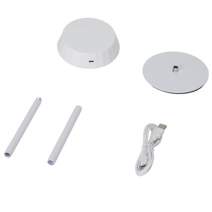 Aigostar - Lampă de birou LED dimerizabilă AMBIENT LED/2,4W/5V 3000-6500K albă