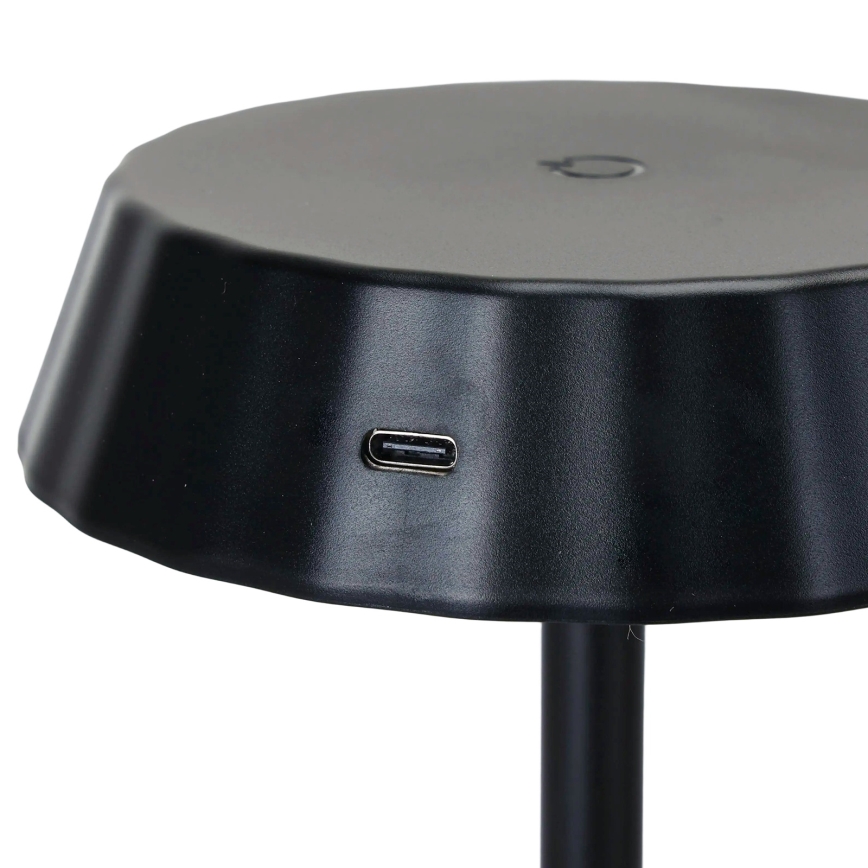 Aigostar - Lampă de birou LED reglabilă AMBIENT LED/2,4W/5V 3000-6500K neagră