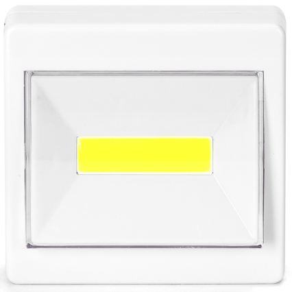 Aigostar - Lampă de veghe LED portabilă, 3xAAA, 6500K