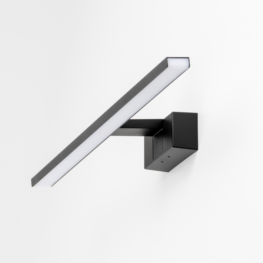 Aigostar - Lampă LED pentru oglindă de baie, 8W, 230V, 4000K, 40 cm, IP44, neagră
