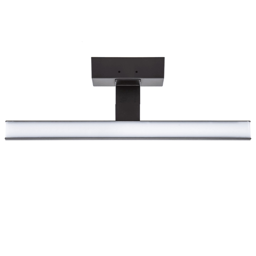 Aigostar - Lampă LED pentru oglindă de baie, 8W, 230V, 4000K, 40 cm, IP44, neagră