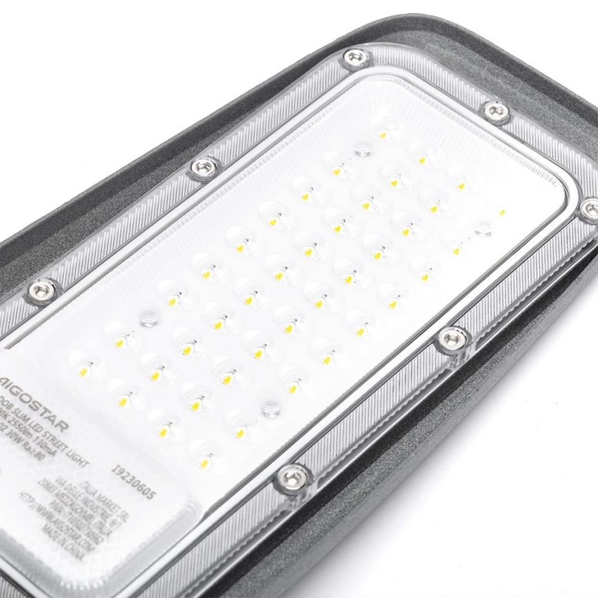 Aigostar - Lampă LED stradală SLIM, 30W, 230V, 6500K, IP65