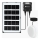 Aigostar - Lampă solară LED/35W/12V 3000 mAh 6500K IP65 Ø 16,8 cm + telecomandă