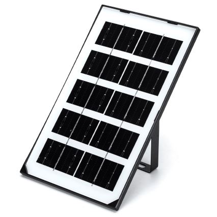 Aigostar - Lampă solară LED/35W/12V 3000 mAh 6500K IP65 Ø 16,8 cm + telecomandă