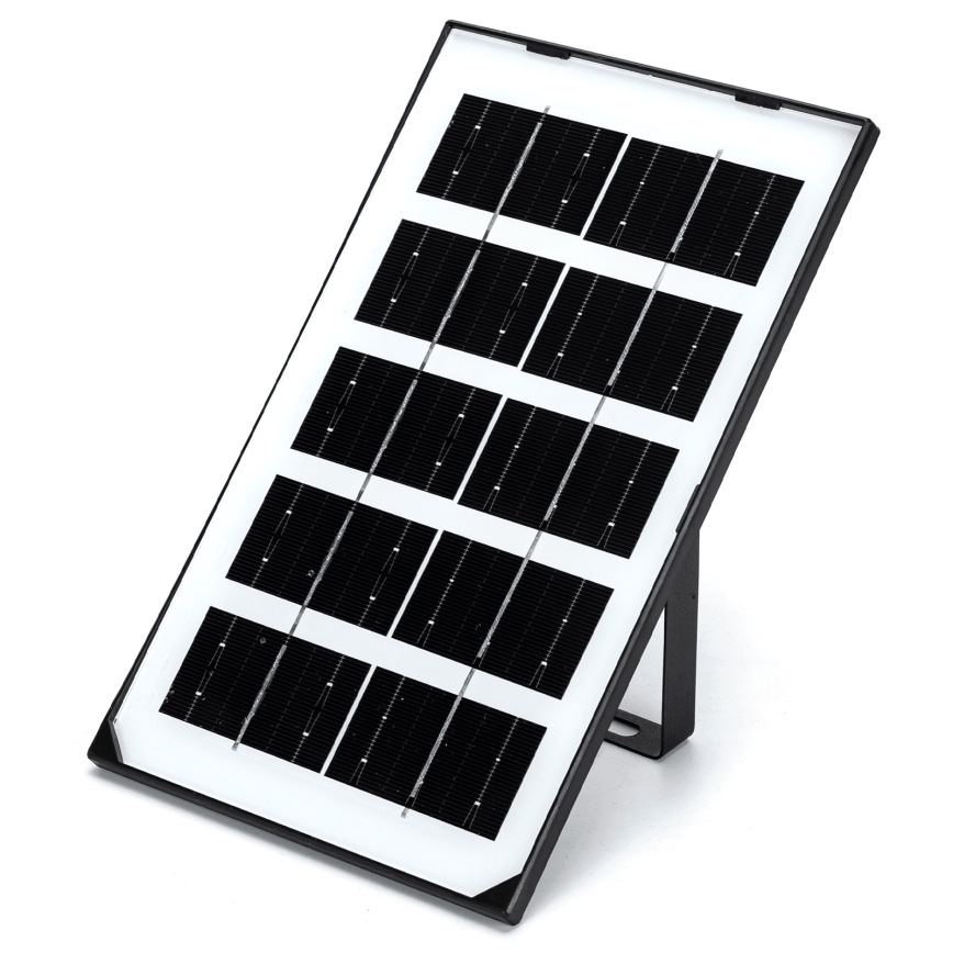 Aigostar - Lampă solară LED/35W/12V 3000 mAh 6500K IP65 Ø 16,8 cm + telecomandă