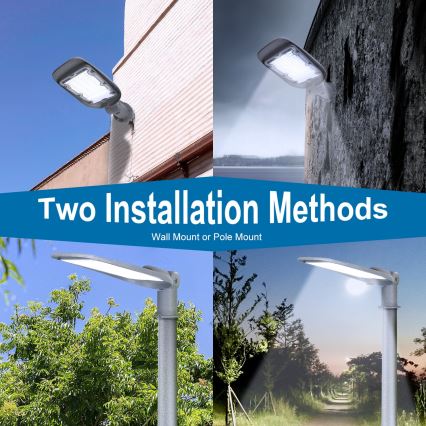 Aigostar - Lampă stradală LED SLIM/150W/230V 6500K IP65