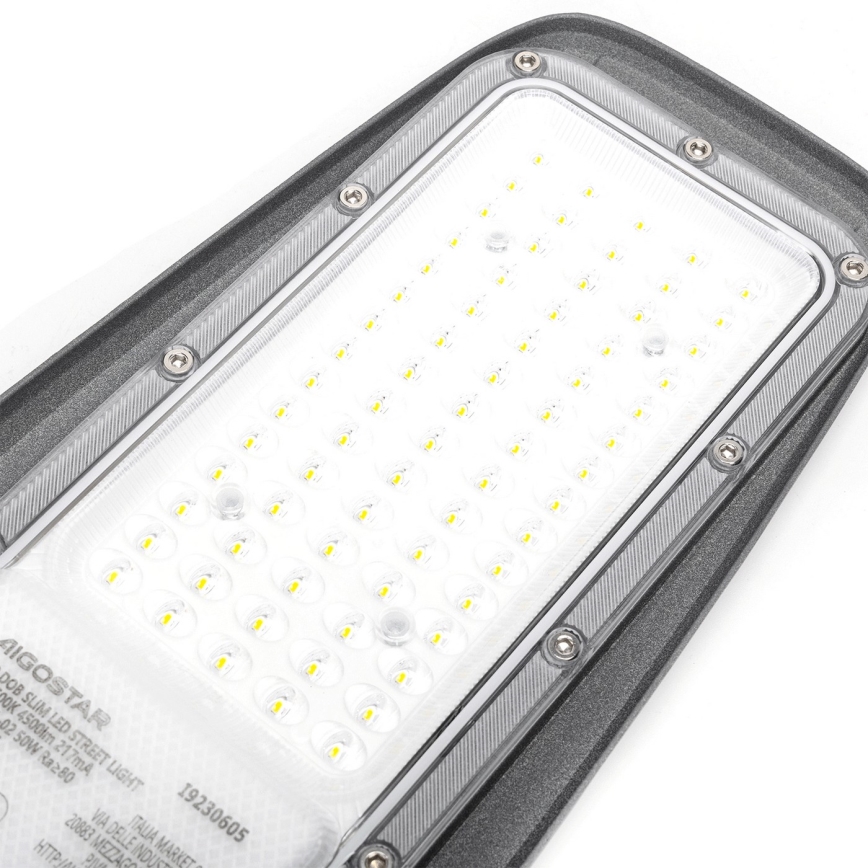 Aigostar - Lampă stradală LED SLIM/50W/230V 6500K IP65