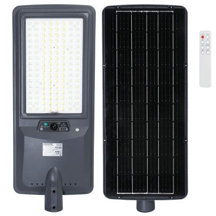Aigostar - Lampă stradală solară LED cu senzor LED/400W/3,2V 4800mAh + telecomandă
