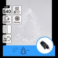Aigostar - LED decorațiune de Crăciun pentru exterior 540xLED/6W/230V IP44 alb rece 45 cm