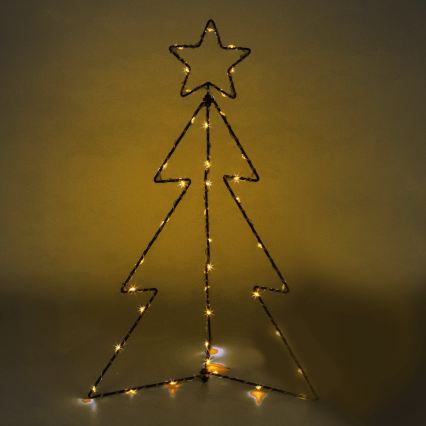 Aigostar - LED Decorațiune de Crăciun pentru exterior LED/3,6W/230V 40 cm IP44 alb cald