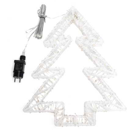 Aigostar - decorațiune LED de Crăciun pentru exterior 540xLED/6W/230V IP44 alb cald 45cm brăduț