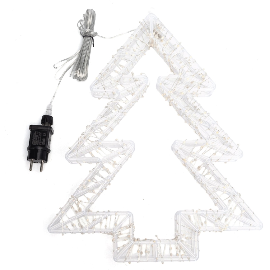 Aigostar - decorațiune LED de Crăciun pentru exterior 540xLED/6W/230V IP44 alb cald 45cm brăduț