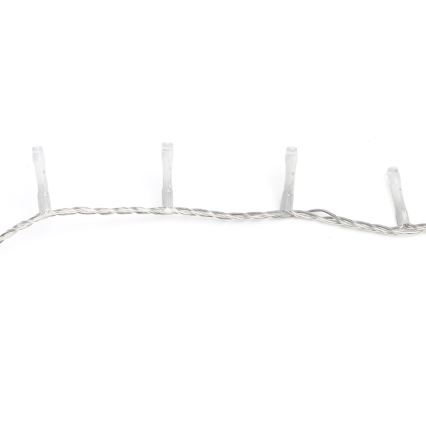 Aigostar - LED Ghirlandă de Crăciun pentru exterior 200xLED/8 funcții 13m IP44 alb cald