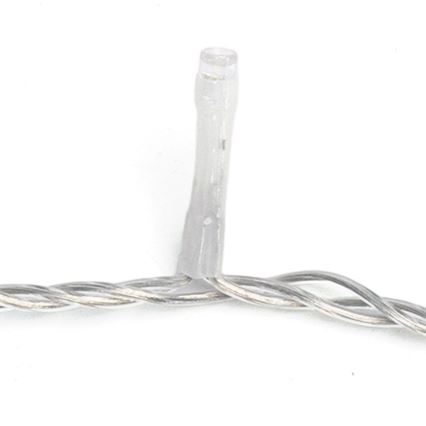 Aigostar - LED Ghirlandă de Crăciun pentru exterior 200xLED/8 funcții 13m IP44 alb cald