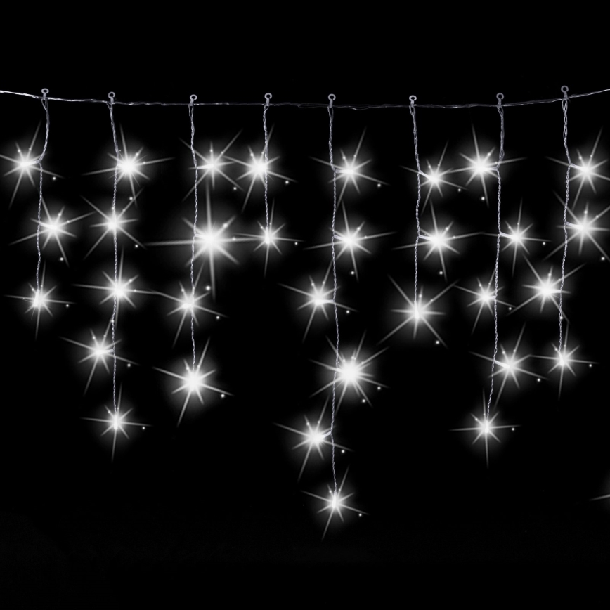 Aigostar - LED ghirlandă de Crăciun pentru exterior 200xLED 8x0,6m IP44 alb rece