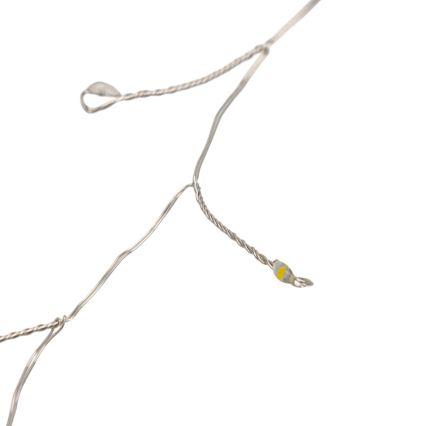 Aigostar - LED ghirlandă de Crăciun pentru exterior 50xLED/8 funcții 3xAA 1,8m IP44 multicolor