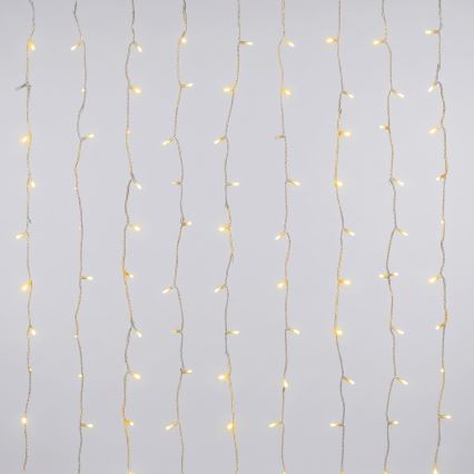 Aigostar - LED Ghirlandă de exterior pentru Crăciun 180xLED/8 funcții 3,9x1,8m IP44 alb cald