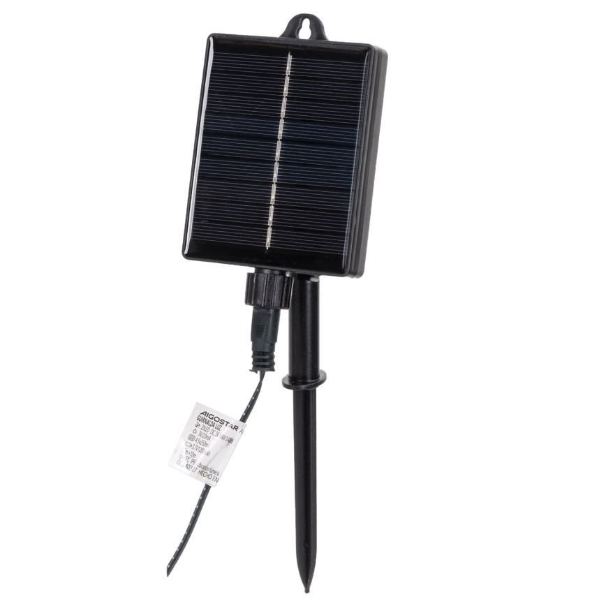 Aigostar - Ghirlandă solară de Crăciun cu LED 300xLED/8 funcții 32m IP65 alb cald 1200 mAh