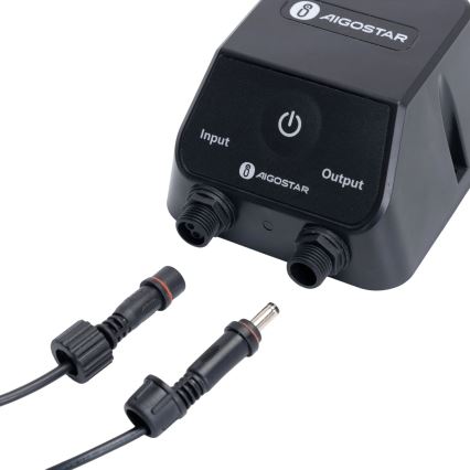 Aigostar - Lampă LED RGBW dimabilă pentru exterior MESH, LED/35W/3,7V, 4000mAh, 2700–6500K, IP65, Ø 50 cm + telecomandă