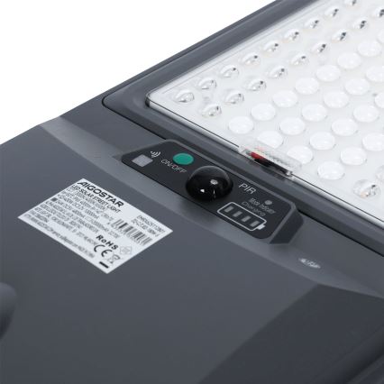 Aigostar - LED Lampă stradală solară cu senzor LED/300W/3,2V 3000/4000/6500K 3600mAh + telecomandă