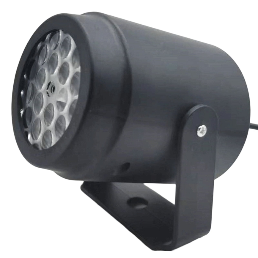 Aigostar - LED proiector de Crăciun cu fulgi de zăpadă LED/5W/230V alb rece