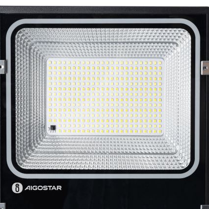 Aigostar - LED Proiector solar LED/150W/3,2V 3000mAh 3000K/4000K/6500K IP66 + telecomandă