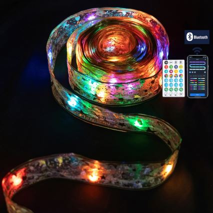 Aigostar - LED RGBICW Ghirlandă inteligentă de exterior pentru Crăciun MESH 100xLED 10 m IP44 + telecomandă