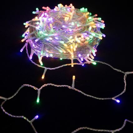 Aigostar - Ghirlandă LED de exterior pentru Crăciun 600xLED/8 funcții 30m IP44 multicolor