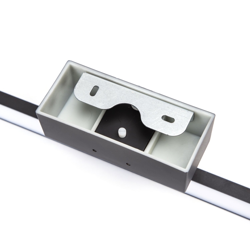 Aigostar - Lumină LED pentru oglindă de baie, 8W, 230V, 4000K, 40 cm, IP44, negru