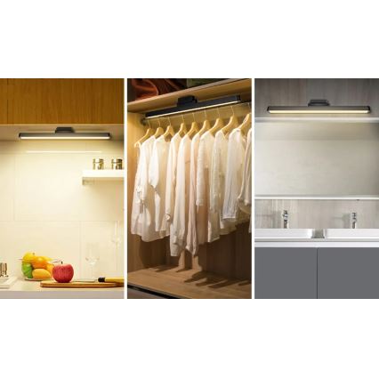 Aigostar - Lumină LED reglabilă reîncărcabilă pentru oglindă LED/2,9W/5V 2000 mAh