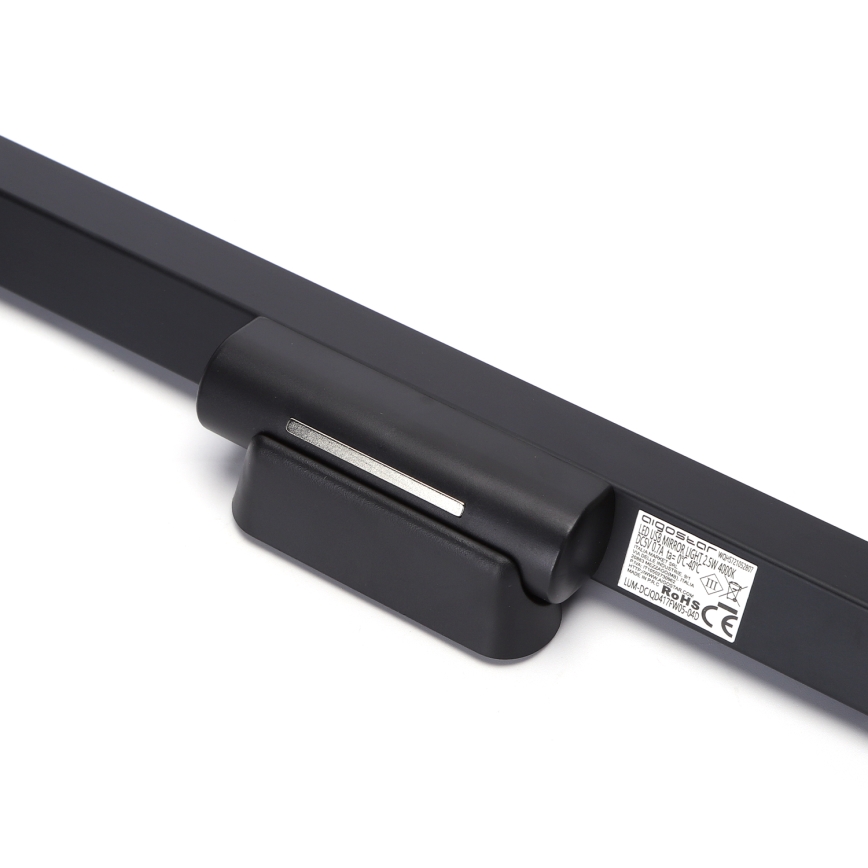 Aigostar - Lumină LED reglabilă reîncărcabilă pentru oglindă LED/2,9W/5V 2000 mAh