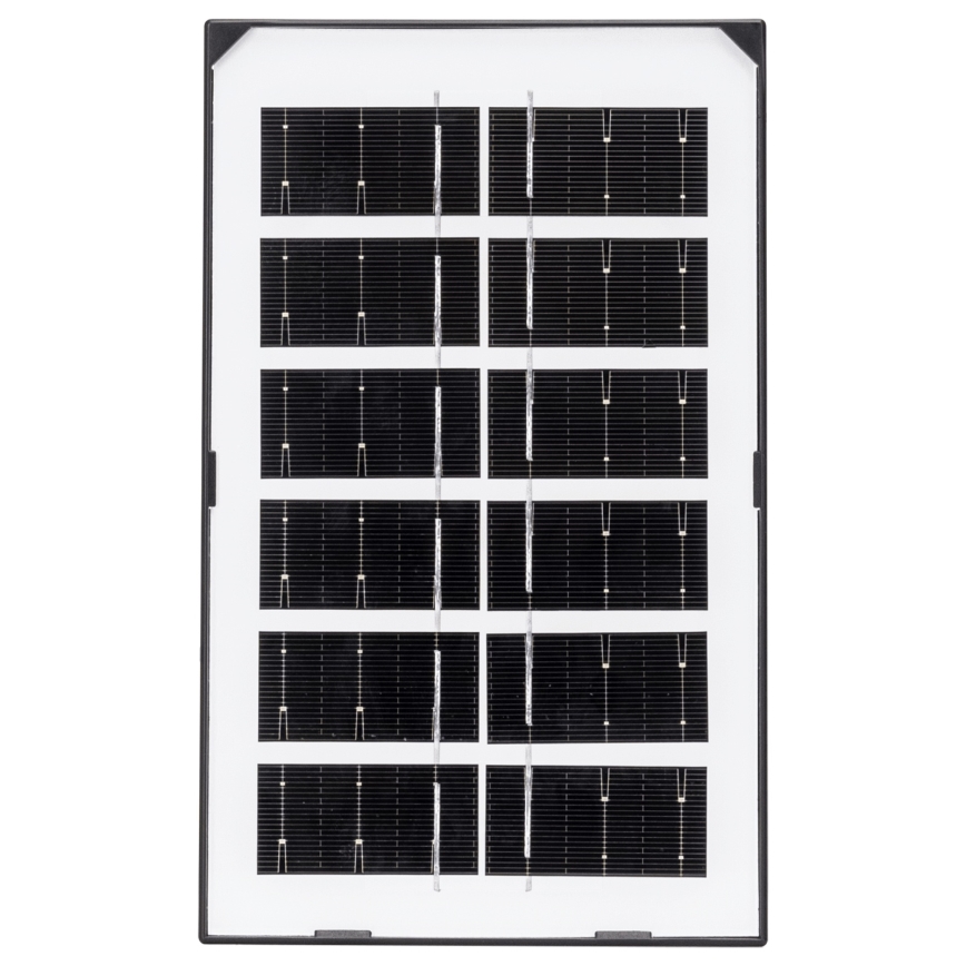 Aigostar - Lustră solară LED/35W/12V 3000 mAh 6500K IP65 Ø 15 cm + telecomandă