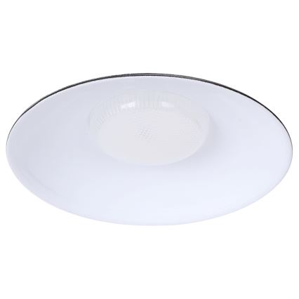Aigostar - Lustră solară LED cu senzor 2x LED/35 W/12 V 6000 mAh 6500 K IP65 diam. 15 cm + telecomandă