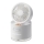 Aigostar - Mini ventilator de birou RGB, fără fir, cu efect de ceață MIST, 10W/5V, 2000mAh, alb