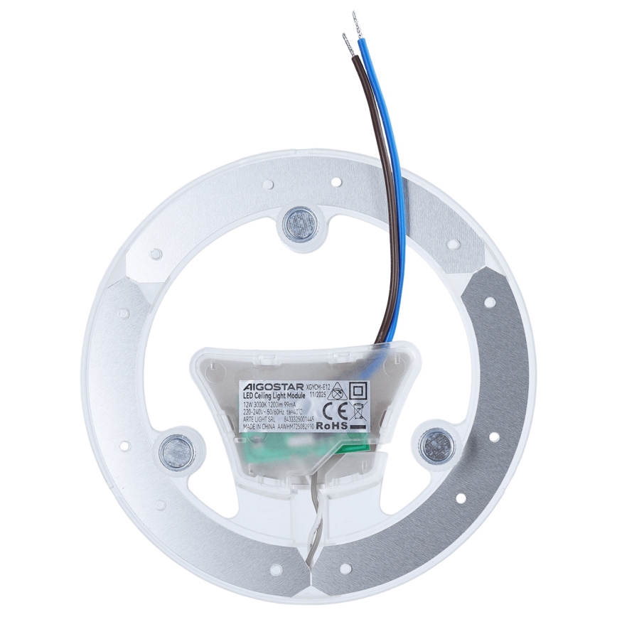 Aigostar - Modul LED magnetic, 12W, 230V, 3000K