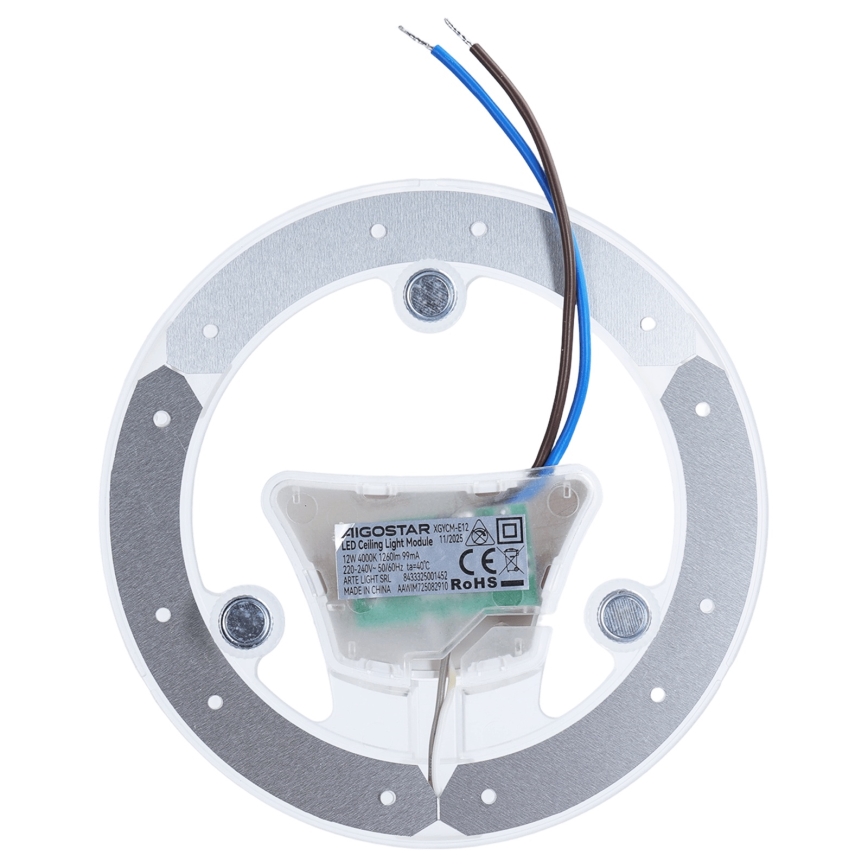 Aigostar - Modul LED magnetic, 12W, 230V, 4000K