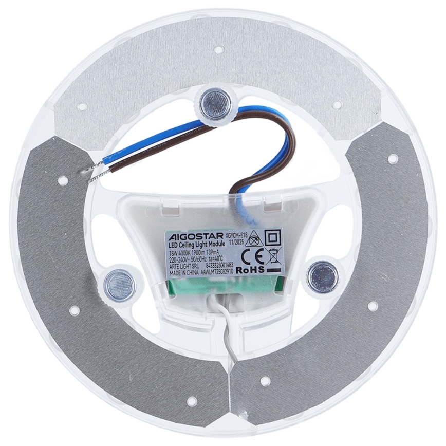 Aigostar - Modul LED magnetic/18W/230V 4000K